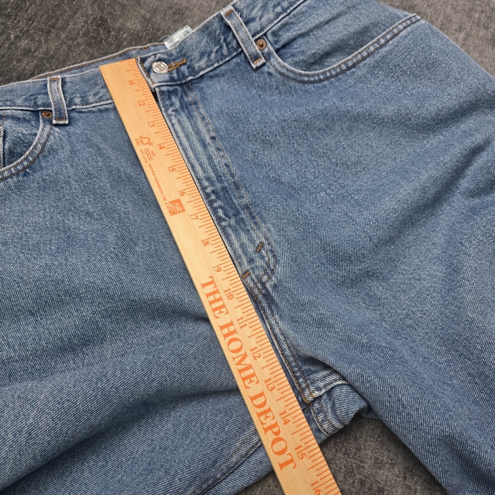 Vtg Y2K Levis 550 Jeans Mens 42x32 Light Wash Straight Leg Relaxed Fit Denim - Picture 5 of 14